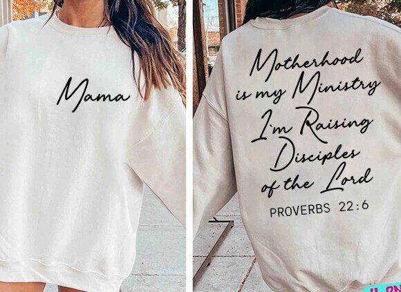 Christian Mama SVG: Mother’s Day Graphics for T-Shirt Designs