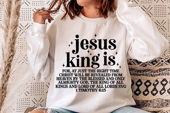Jesus Is King Shirt Graphics & T-Shirt Designs