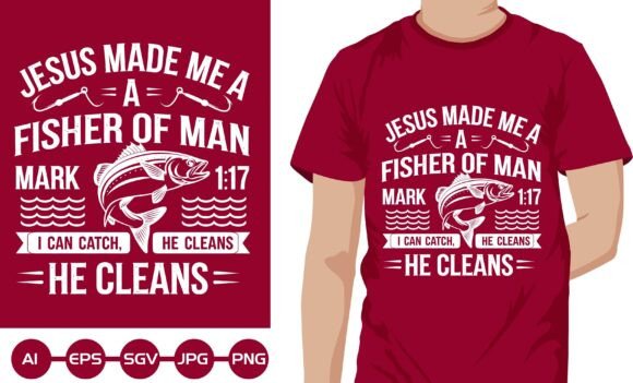 Jesus Made Me a Fisher of Man Graphics