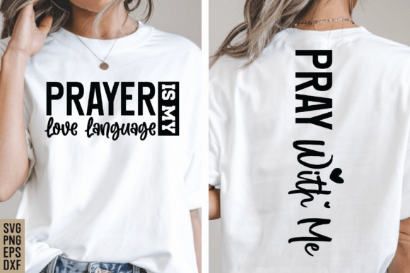 Pray with Me SVG Graphics for T-Shirt Designs